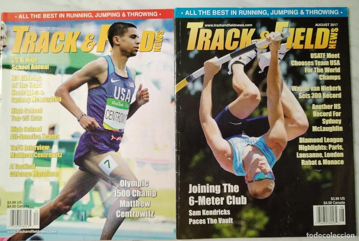 Coleccionismo deportivo: Track and Field News (2 n&uacute;meros) The Bible of the Sport