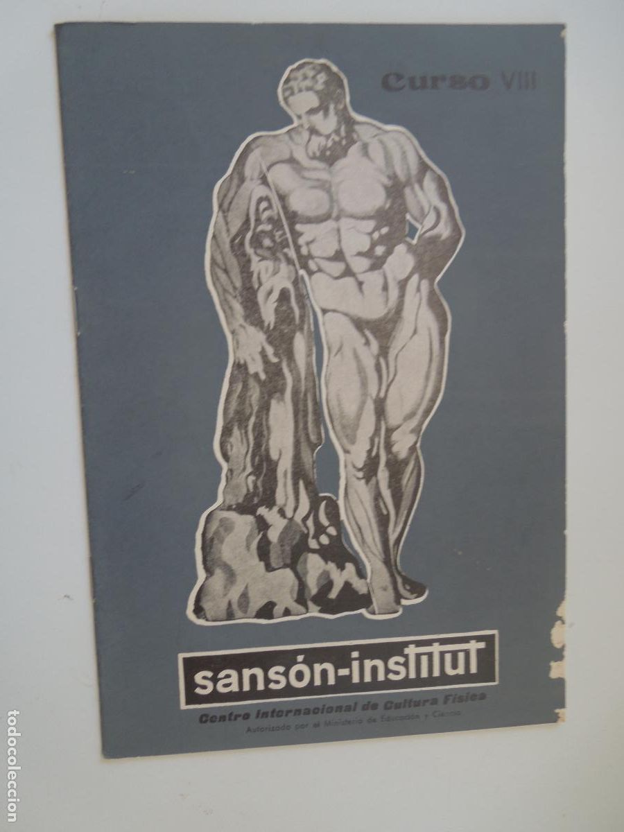 Collectionnisme sportif: SANSON INSTITUT, CENTRO INTERNACIONAL DE CULTURA FISICA, CURSO VIII -1964 - MANUEL RILLOS