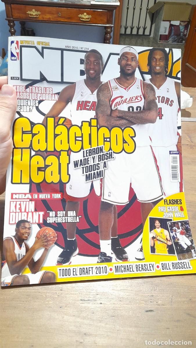 Coleccionismo deportivo: Revista NBA baloncesto 214 Michael Beasley Samuel Dalembert Kevin Durant p&oacute;ster Pau Gasol John Wall
