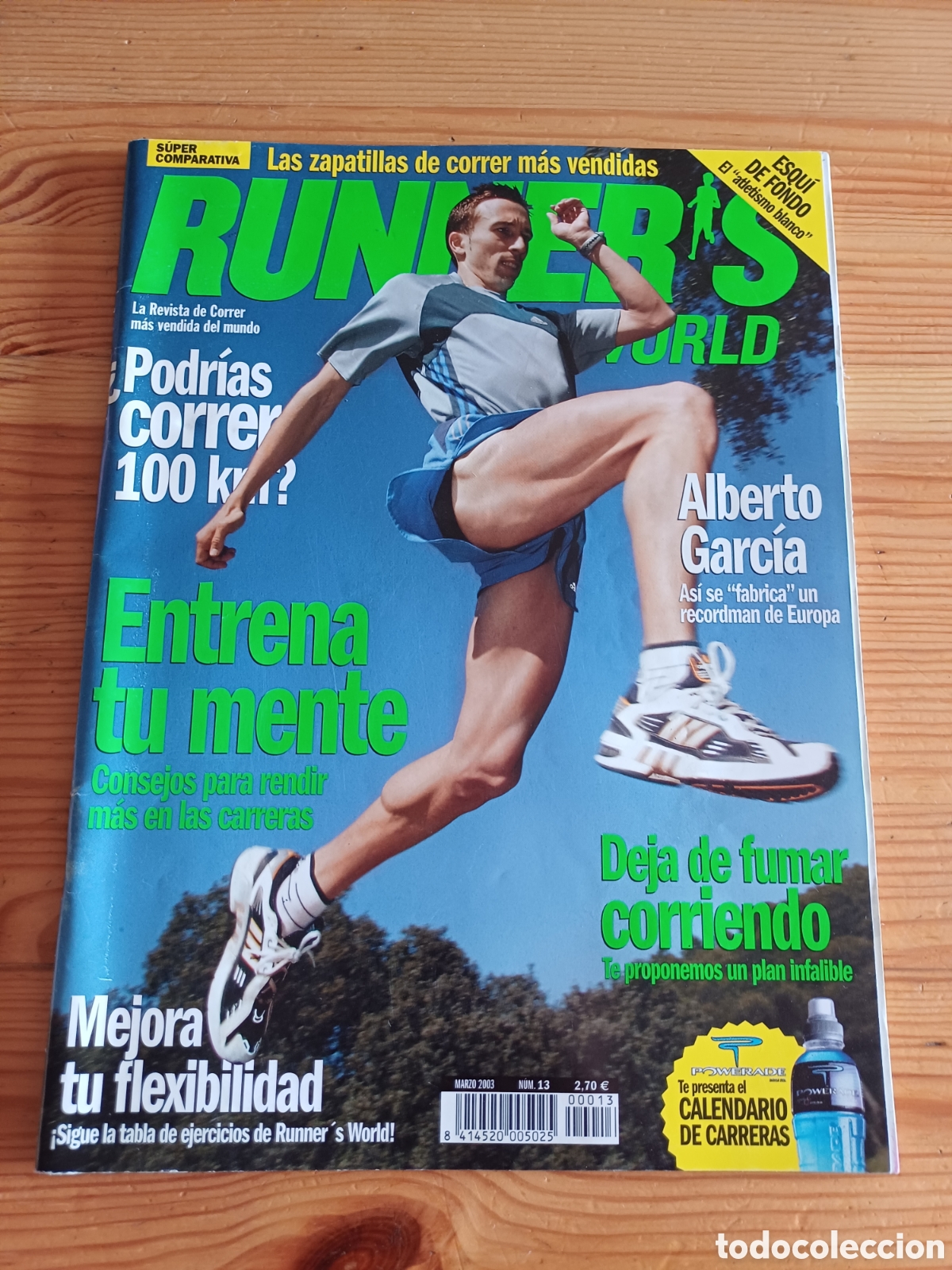 Coleccionismo deportivo: Runners Alberto Garc&iacute;a Ferm&iacute;n Cacho Penti correr esqui de fondo