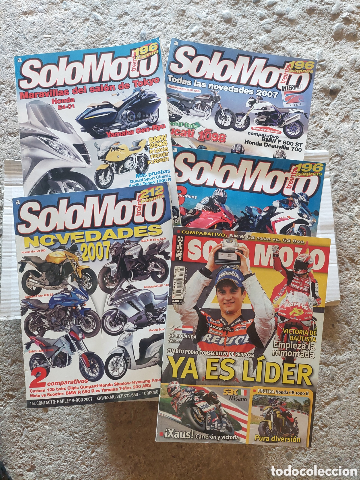 Coleccionismo deportivo: Revistas titulo Solo Moto