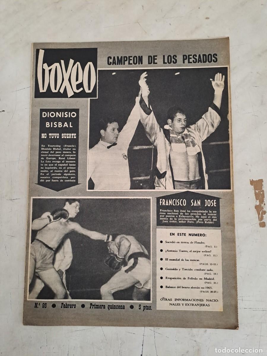 Coleccionismo deportivo: Boxeo 95, campe&oacute;n de los pesados, en muy buen estado