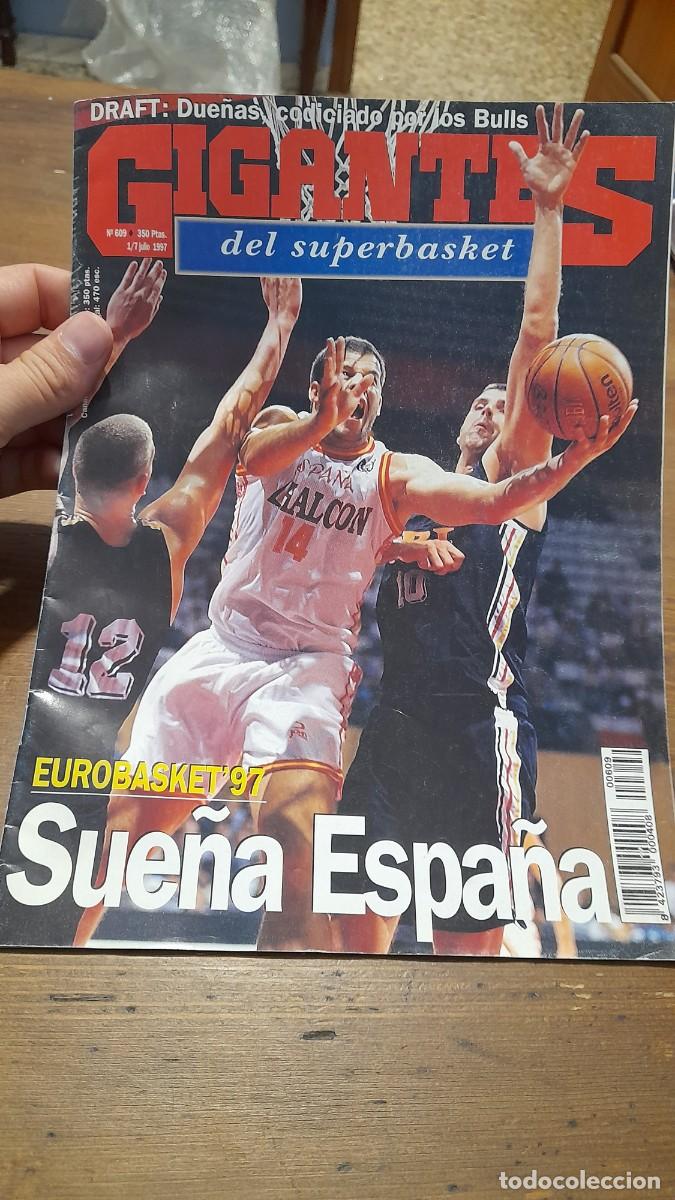 Coleccionismo deportivo: Revista gigantes basket baloncesto 609 Rafael Jofresa Mike Smith Elisa Aguilar