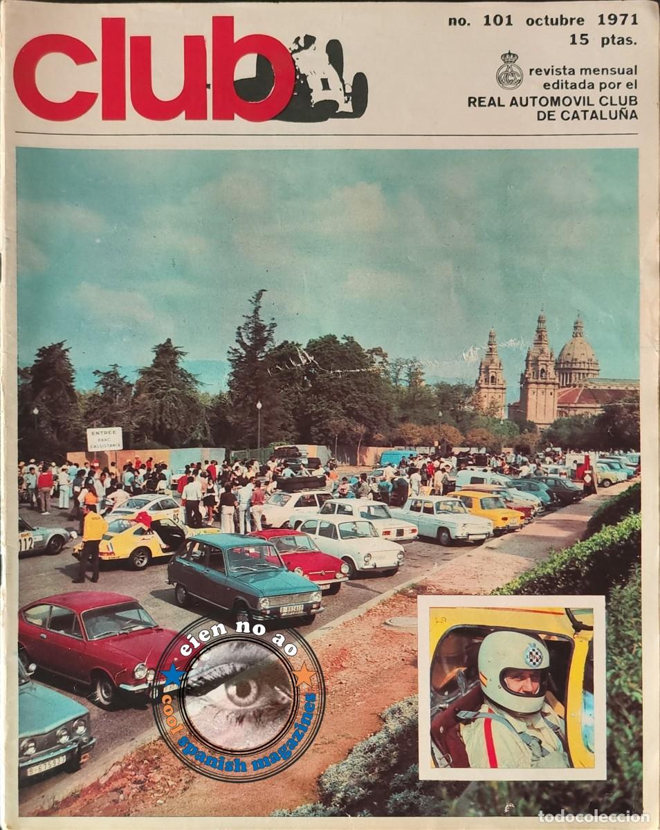 Coleccionismo deportivo: CLUB #101/72 ~ Monica Randall SEAT 1430 ~ SIATA 3000 ~ TOUR FRANCE AUTOMOBILE Montjuich ~ Puigmajor