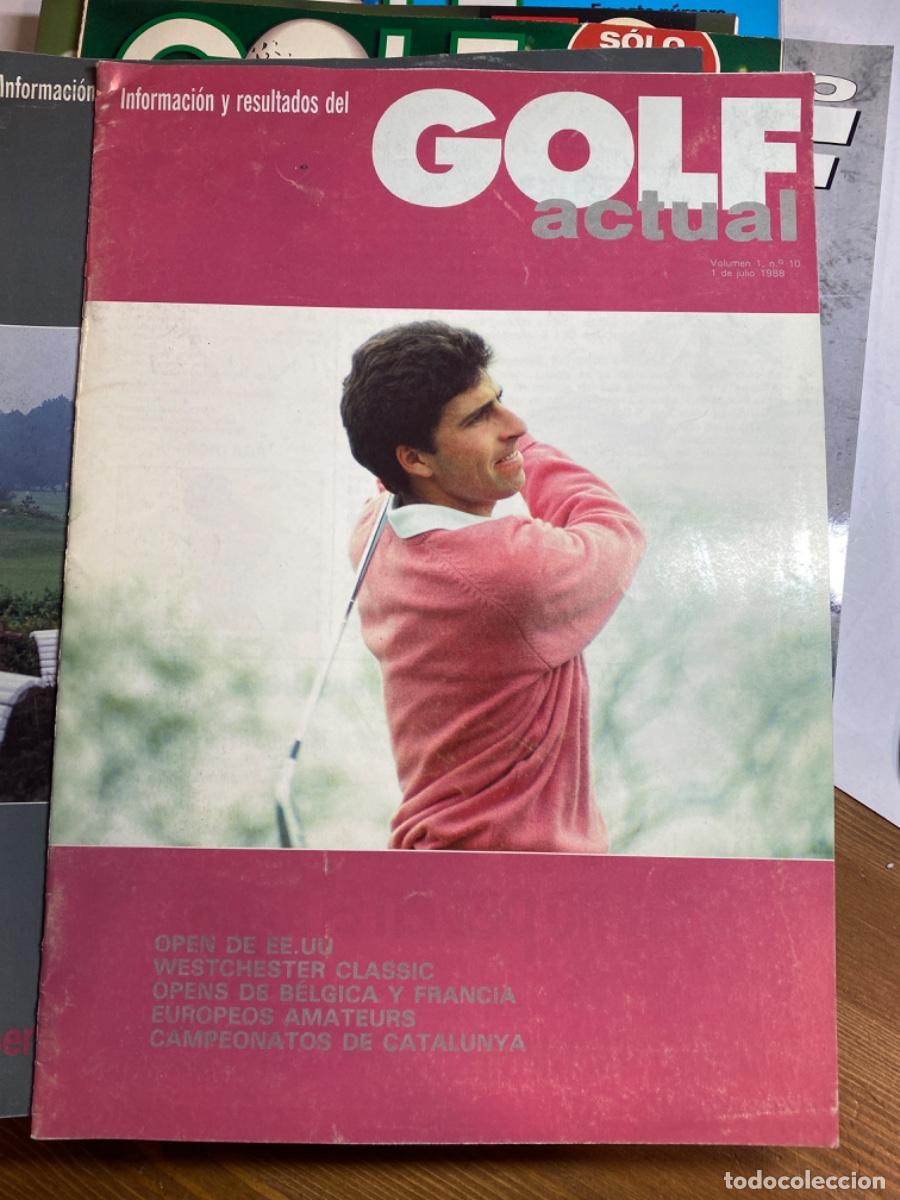 Sports collectibles: REVISTA GOLF ACTUAL N&ordm; 10 JULIO 1988. OLAZABAL, SEVE