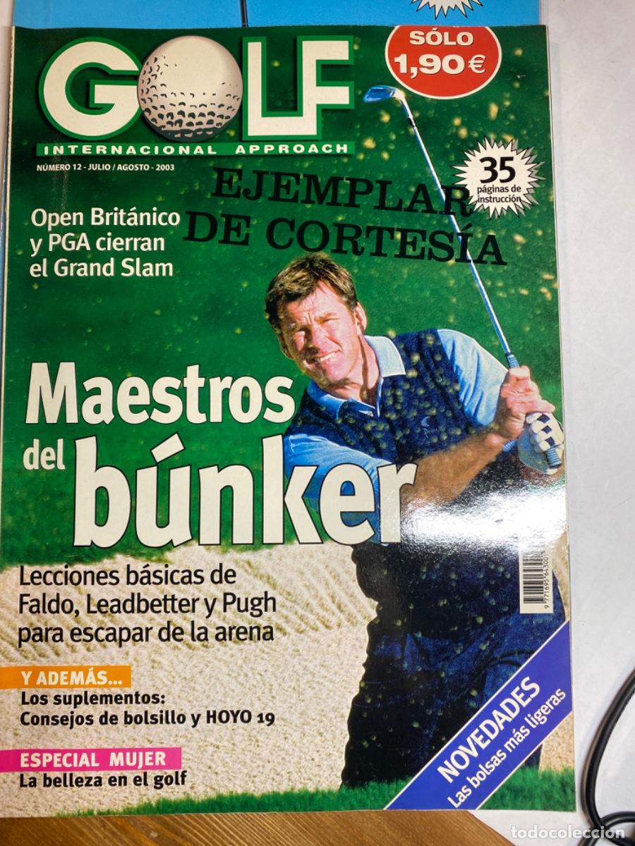 Coleccionismo deportivo: GOLF INTERNACIONAL APPROACH NUM 12 JULIO 2003 LECCIONES LEADBETTER Y PUGH
