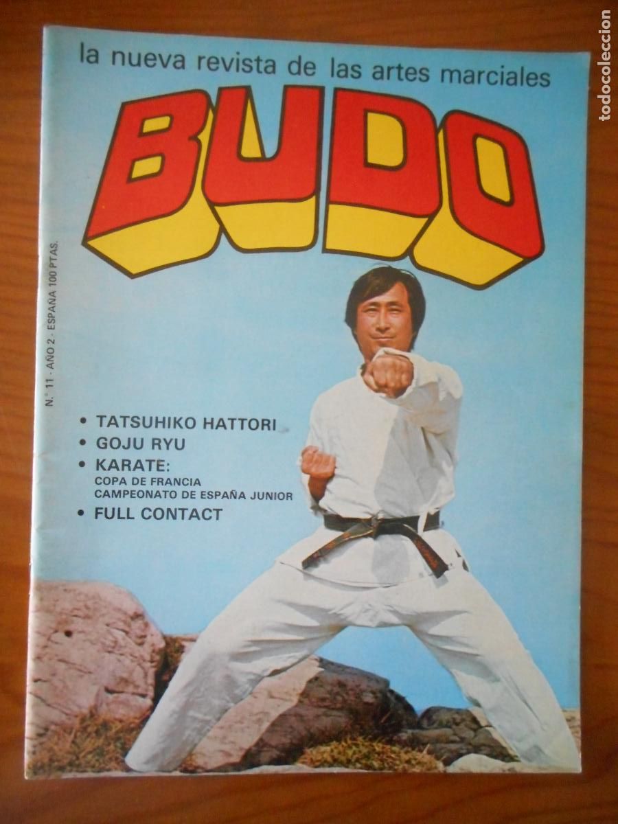 Coleccionismo deportivo: Budo, Revista de las artes marciales. N&ordm; 11. Tatsuhiko Hattori. Goju Ryu. Full Contact.