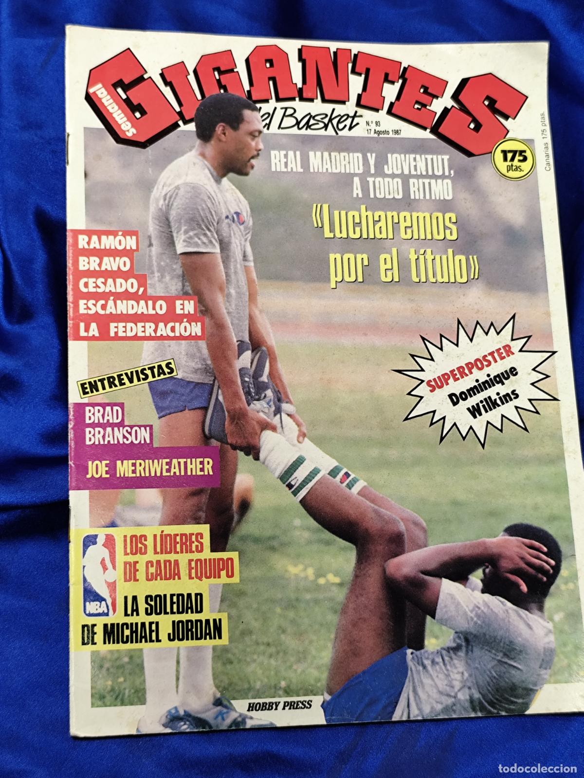 Coleccionismo deportivo: REVISTA GIGANTES DEL BASKET N&ordm; 93