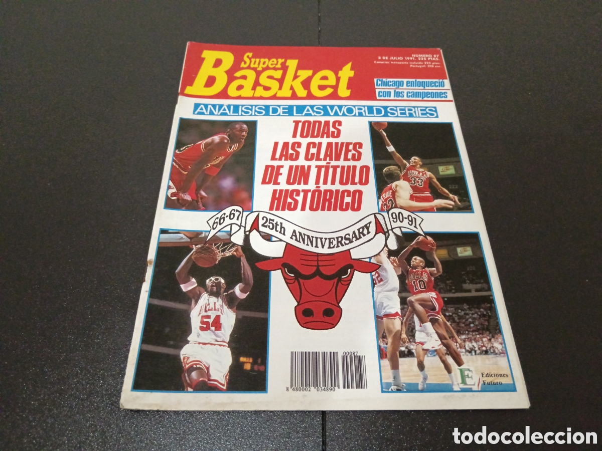Sammelleidenschaft Sport: REVISTA SUPERBASKET N&deg; 87 A&Ntilde;O 1991 TODAS LAS CLAVES DE UN T&Iacute;TULO HIST&Oacute;RICO CON P&Oacute;STER