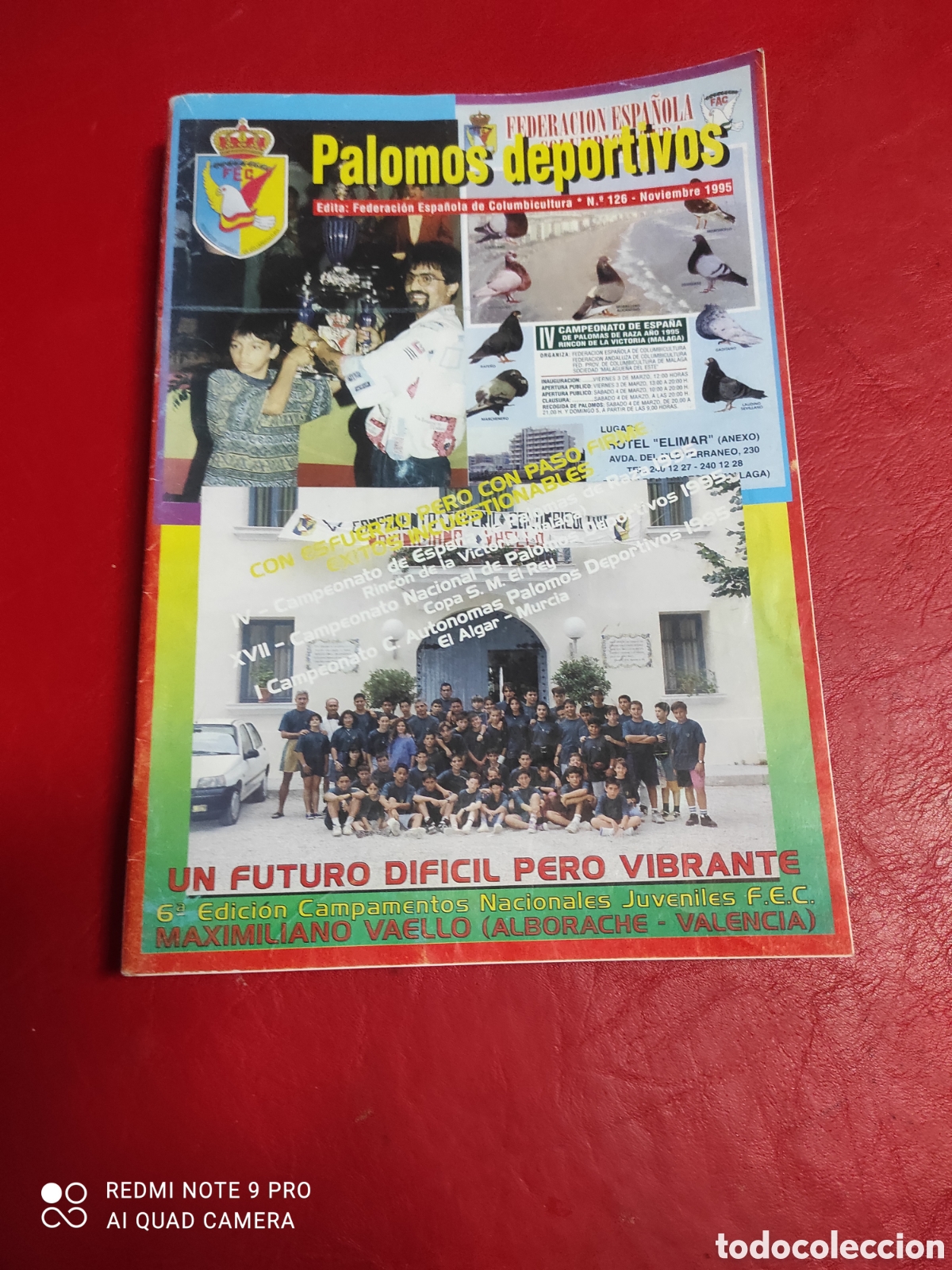 Sports collectibles: La revista palomos deportivos.N&ordm;126, noviembre 1995
