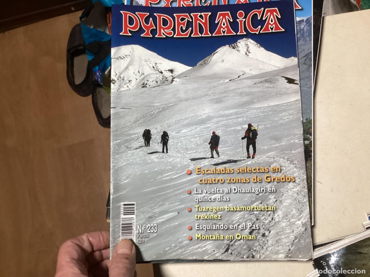 Coleccionismo deportivo: Pyrenaica n&ordm; 233, Escaladas selectas en la Sierra de Gredos, esqui en las monta&ntilde;as pasiegas