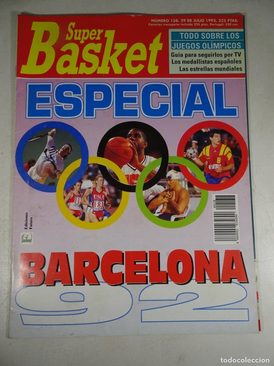 Coleccionismo deportivo: REVISTA SUPER BASKET N&ordm; 138 1992 ESPECIAL JUEGOS OL&Iacute;MPICOS, DREAM TEAM, VER FOTOS