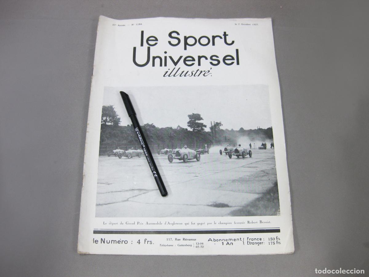 Collectionnisme sportif: REVISTA FRANCESA DE DEPORTES. LE SPORT UNIVERSEL ILUSTR&Eacute;. 1927