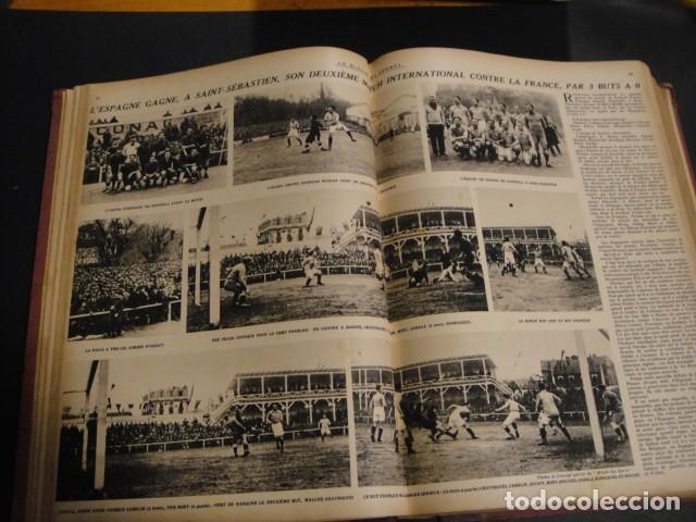 Coleccionismo deportivo: le miroir des esport a&ntilde;o 1923 completo . tomo con 52 revistas , excelente estado
