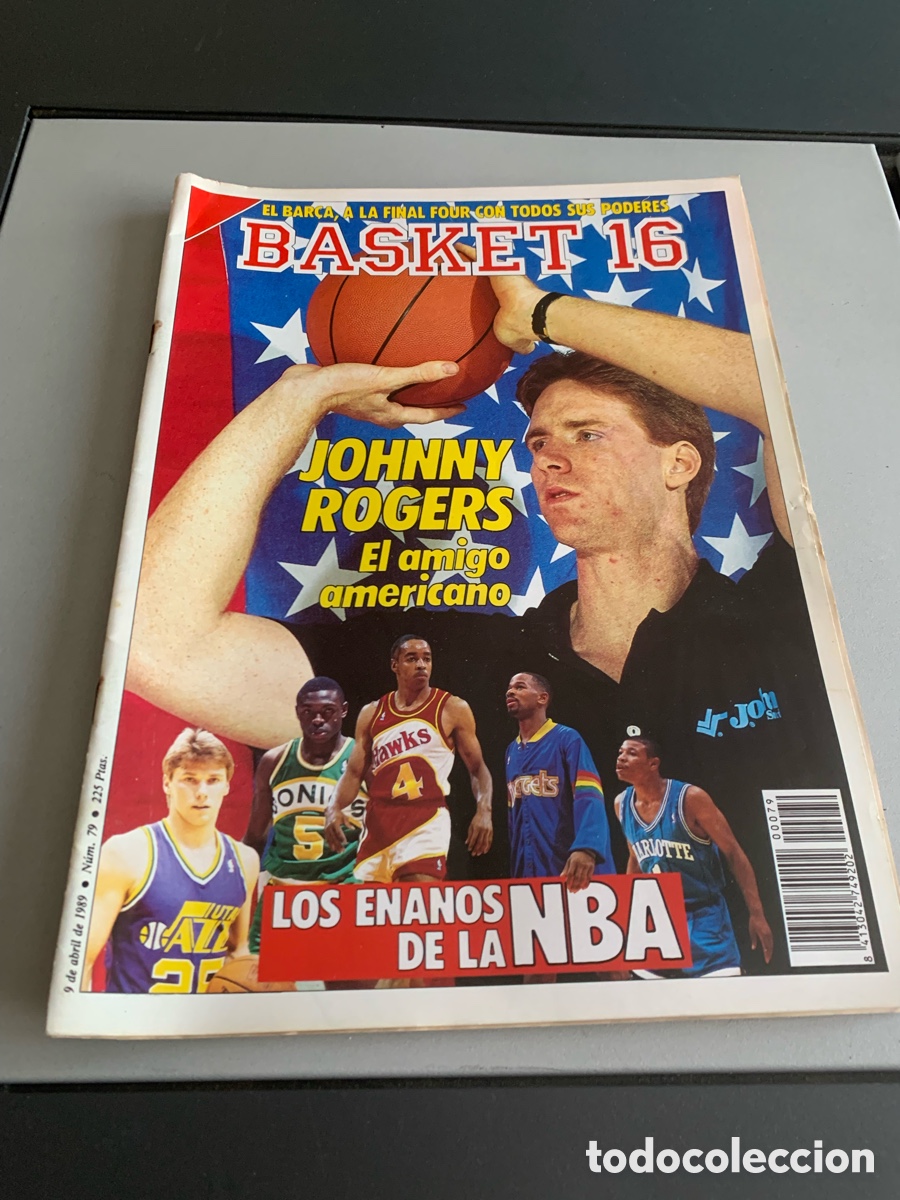 Collectionnisme sportif: BASKET 16. n 79. con P&oacute;ster. MANUTE BOL