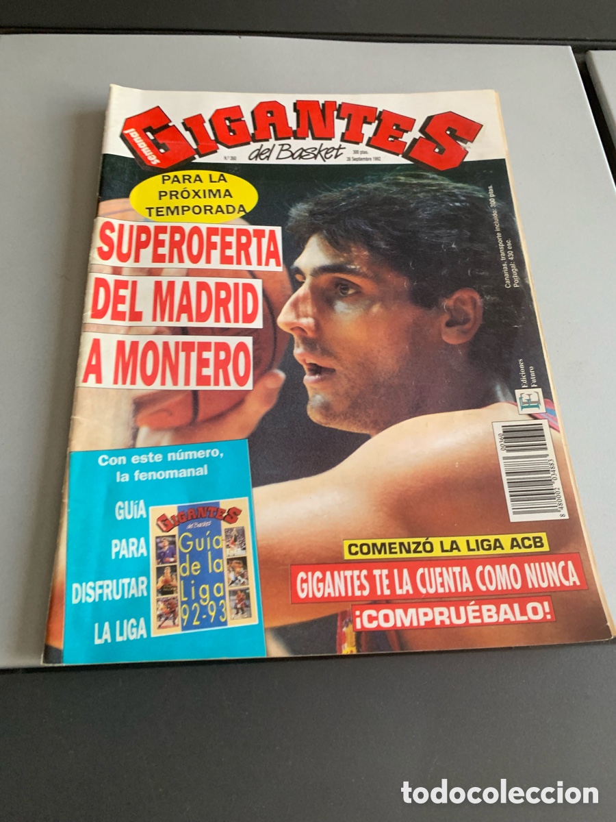 Collectionnisme sportif: GIGANTES del BASKET. 360. p&oacute;ster. A.NORRIS. FERRAN M.
