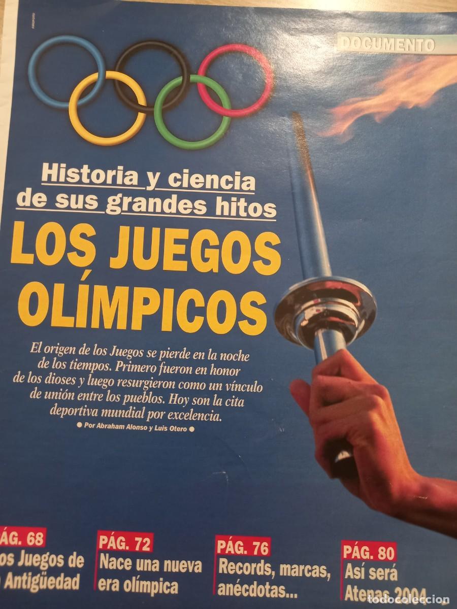 Coleccionismo deportivo: HISTORIA DE LOS JUEGOS OL&Iacute;MPICOS . DOSSIER 12 PAGINAS EXTRAIDO DE MUY INTERESANTE 2004