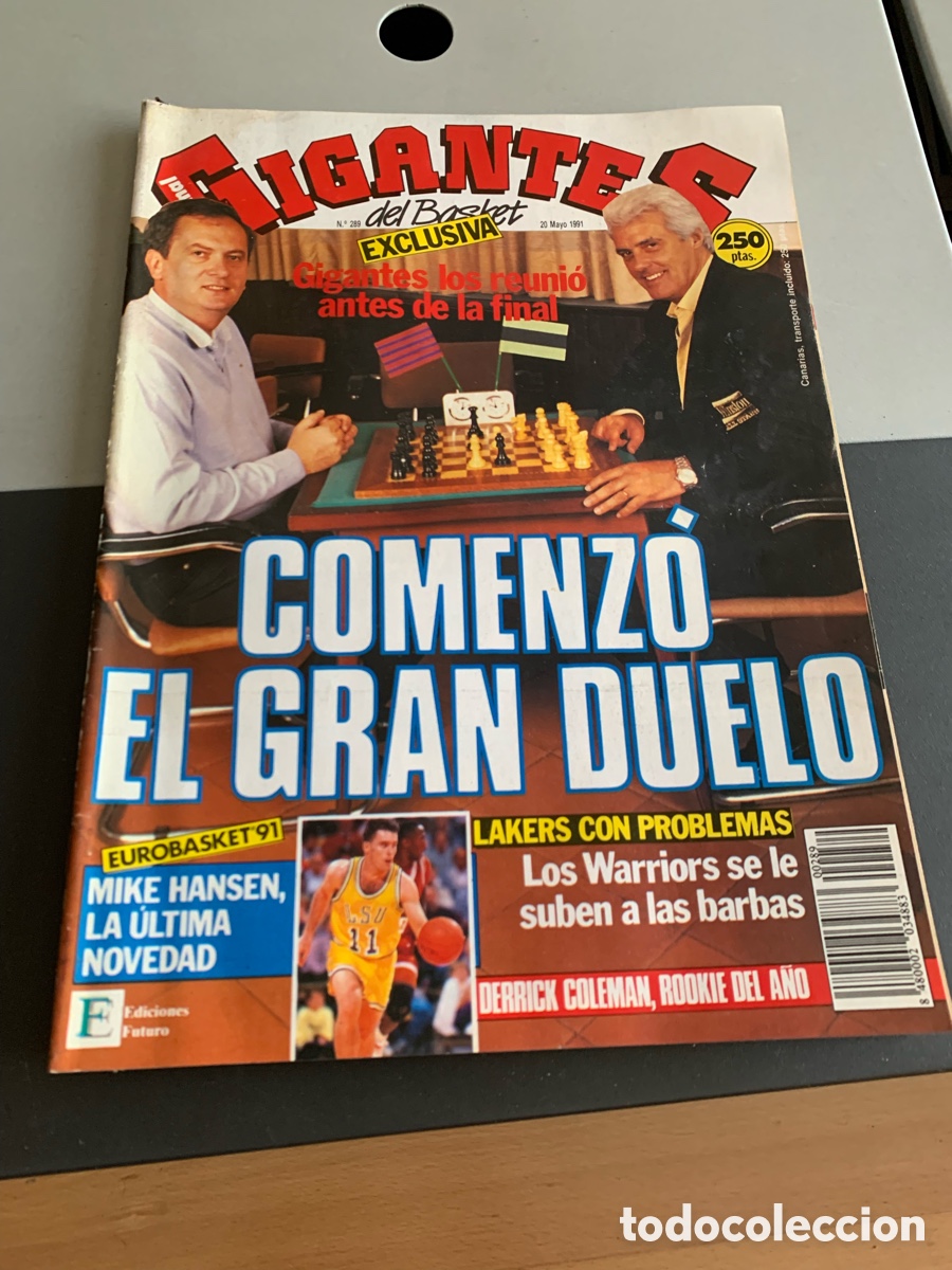 Sammelleidenschaft Sport: GIGANTES del BASKET. 289. P&oacute;ster. TOM CRITE
