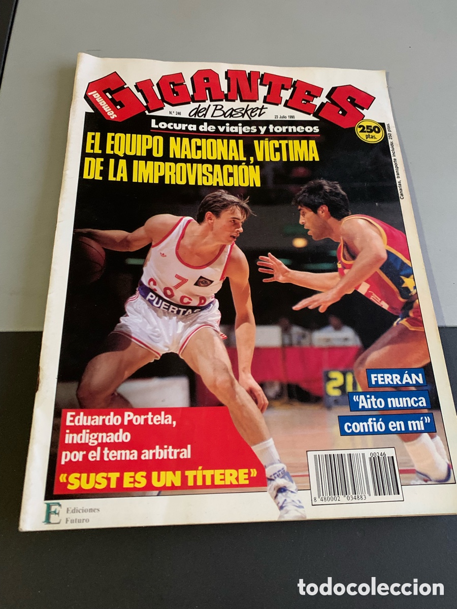 Collezionismo sportivo: GIGANTES del BASKET. 246. P&oacute;ster. JOHN BATLLE