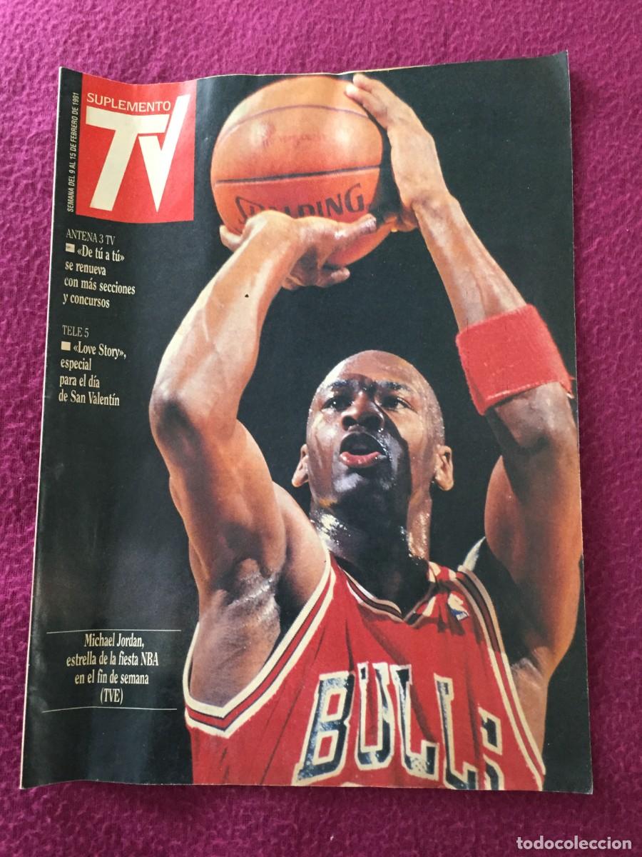 Coleccionismo deportivo: MICHAEL JORDAN en ANTENA SEMANAL ~ 1991 ~ BASKET BALONCESTO NBA