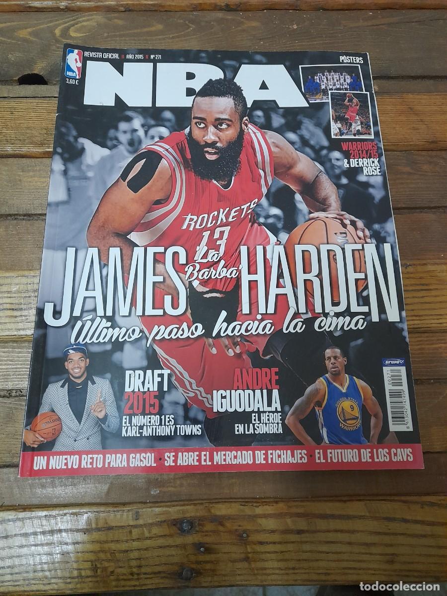 Coleccionismo deportivo: Revista de baloncesto basket nba 271 Pau Gasol James Harden Monta Ellis Robert Horry