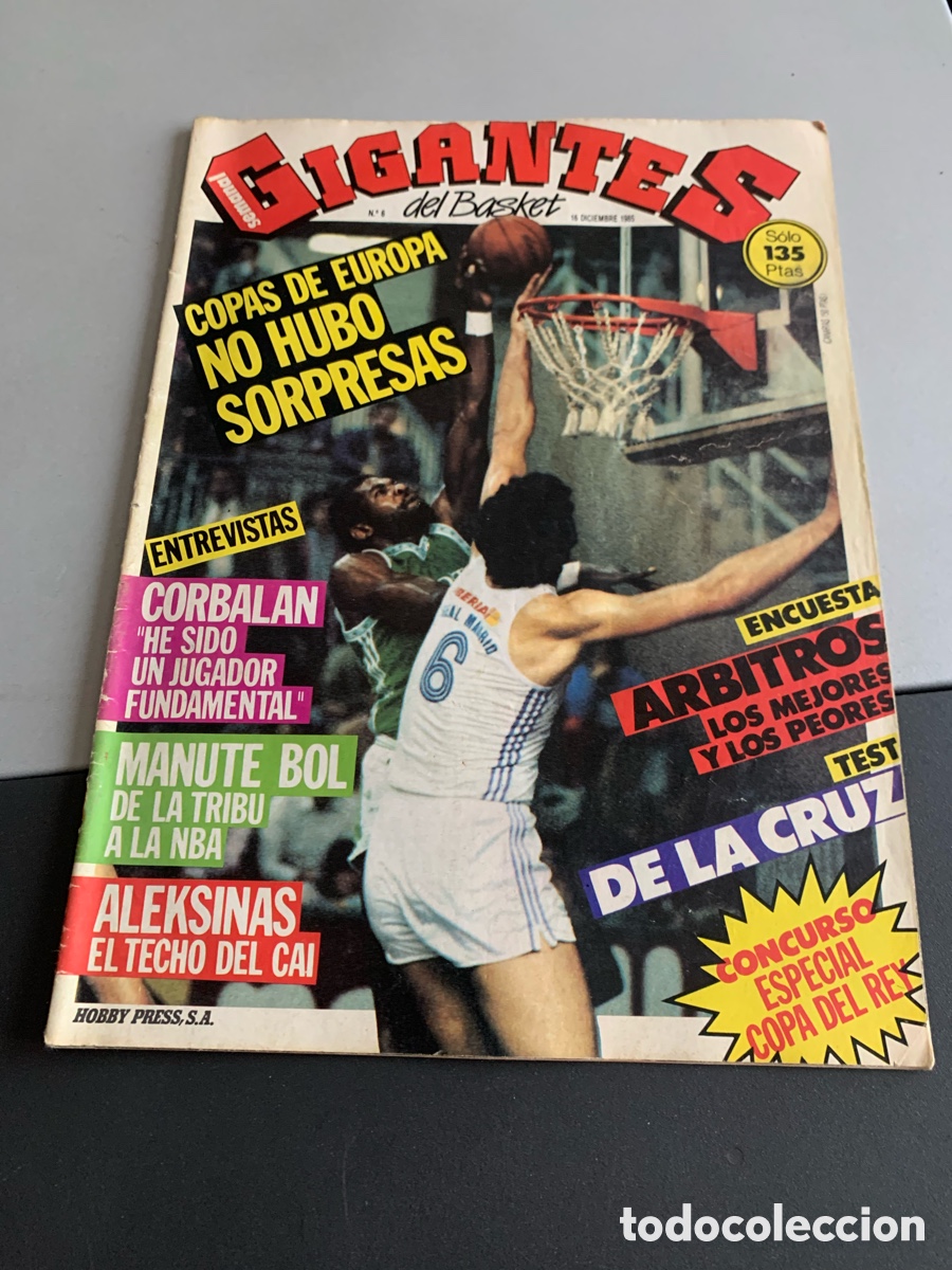 Sports collectibles: GIGANTES del.BASKET. 6. P&oacute;ster. MANUTE BAL