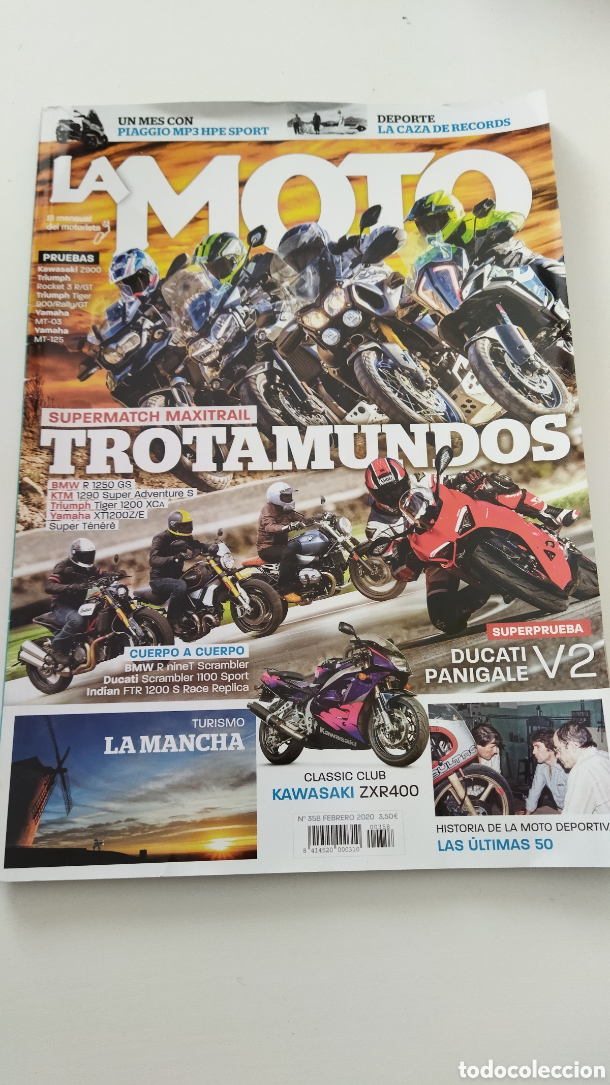 Coleccionismo deportivo: REVISTA LA MOTO N&ordm; 358 A&Ntilde;O 2020