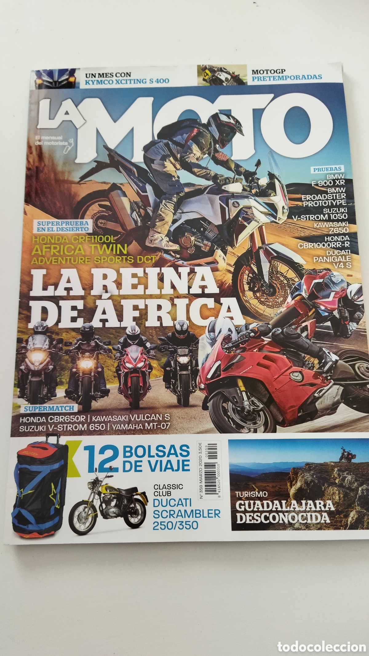 Coleccionismo deportivo: REVISTA LA MOTO N&ordm; 359 marzo A&Ntilde;O 2020