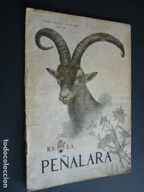 Collectionnisme sportif: PE&Ntilde;ALARA REVISTA ILUSTRADA DE ALPINISMO N&ordm; 295 1948