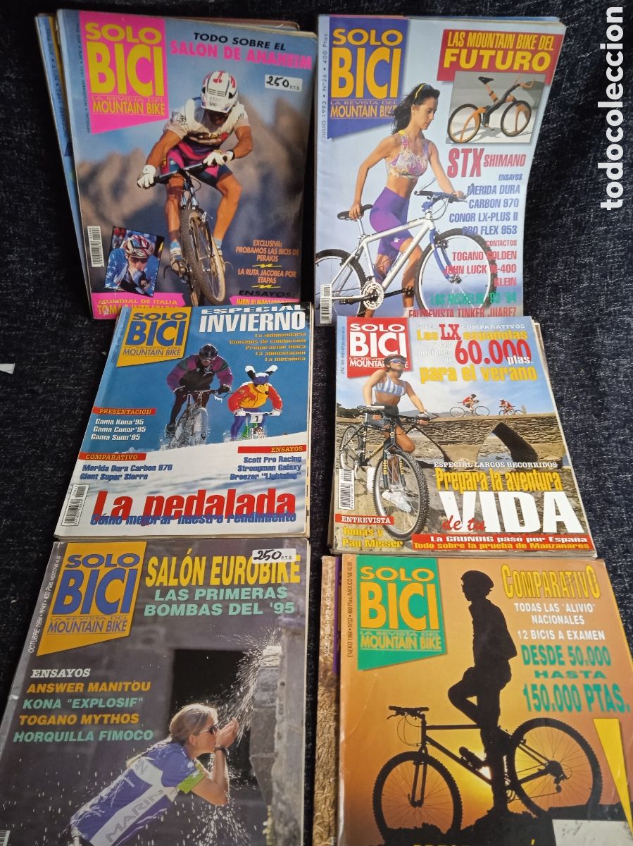 Coleccionismo deportivo: SOLO BICI - MOUNTAIN - LOTE DE 18 EJEMPLARES - CICLISMO BICICLETA