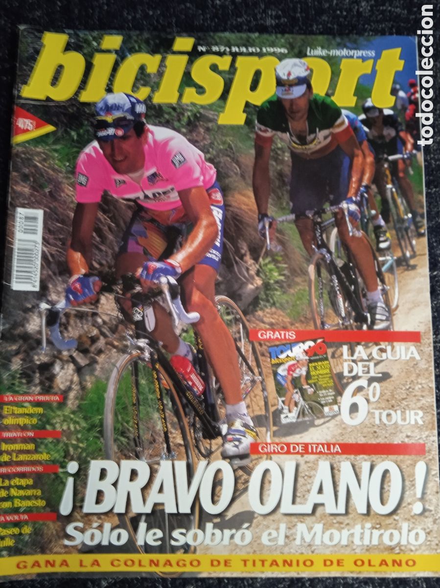 Coleccionismo deportivo: BICISPORT, N&ordm; 87 JULIO 1996 - CICLISMO - BICICLETA