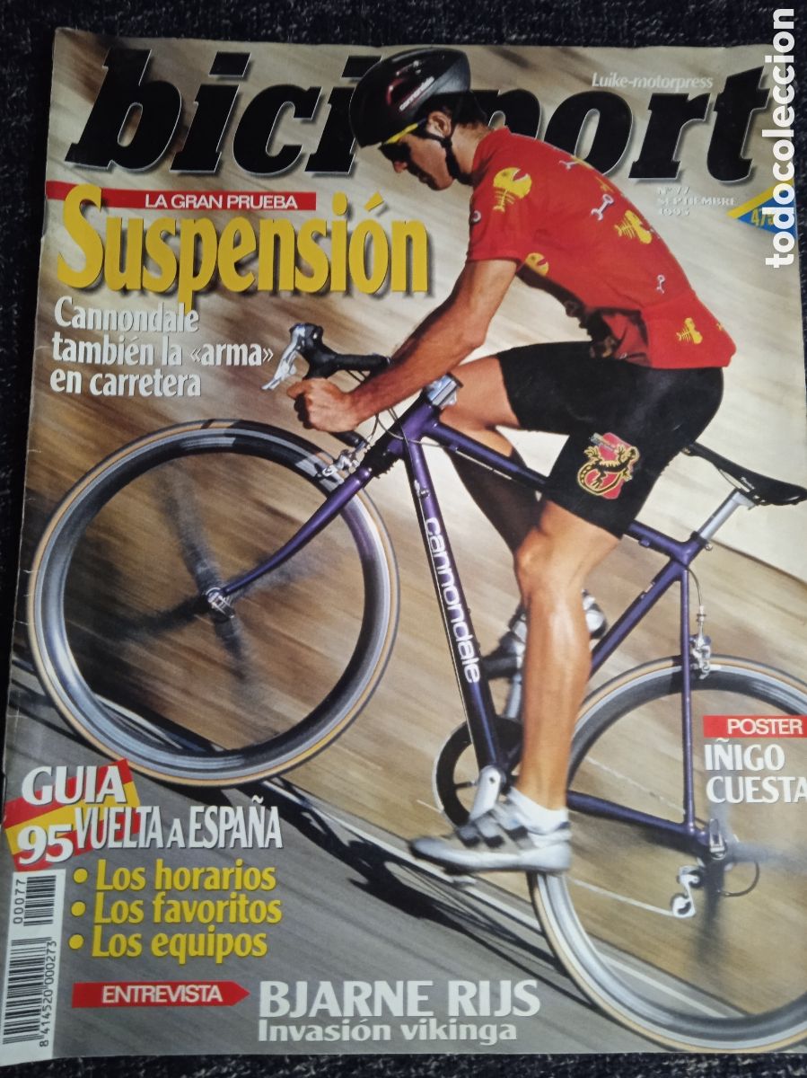 Coleccionismo deportivo: BICISPORT, N&ordm; 77 SEPTIEMBRE 1995 - CICLISMO - BICICLETA