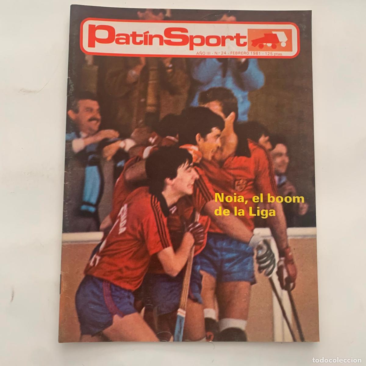 Collectionnisme sportif: revista de hockey sobre patines patin sport a&ntilde;o 3 n&ordm; 24 de 1981