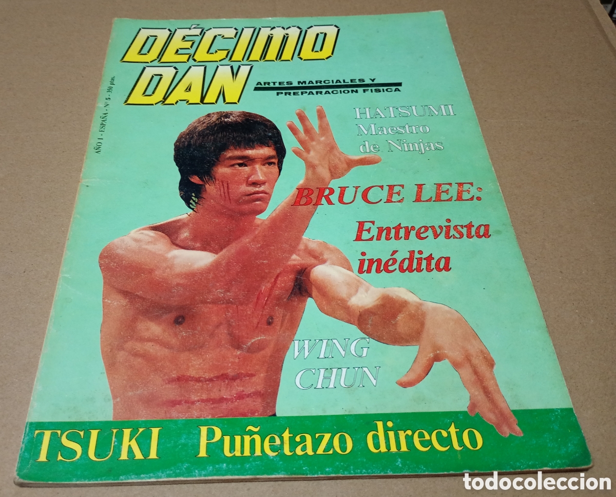 Coleccionismo deportivo: Decimo dan num 5 BRUCE LEE - Foto 1