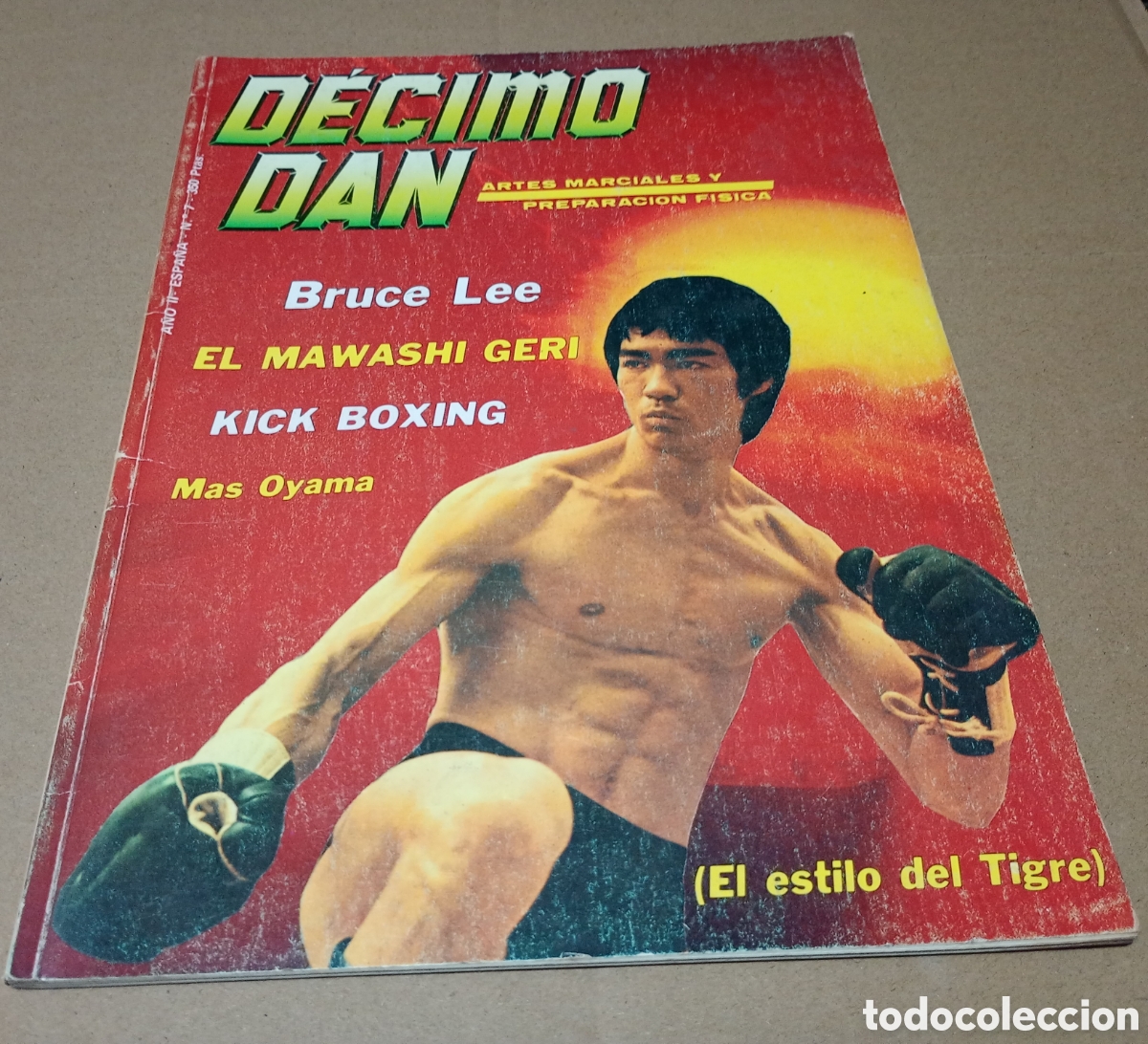 Coleccionismo deportivo: D&eacute;cimo dan num 7 BRUCE LEE - Foto 1
