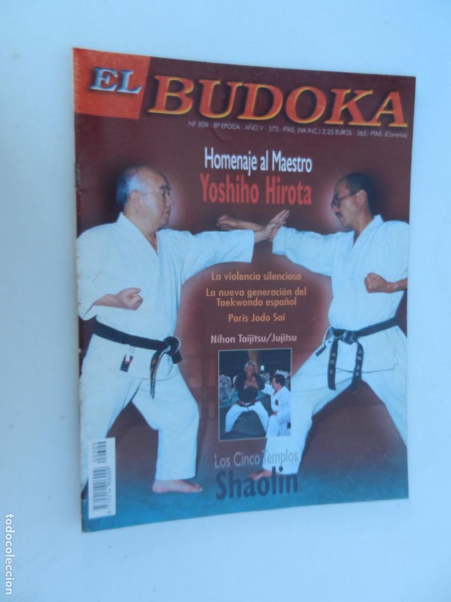 Sammelleidenschaft Sport: BUDOKA N&ordm; 309 REVISTA ARTES MARCIALES - HOMENAJE AL MAMAESTRO YOSHIHO HIROTA