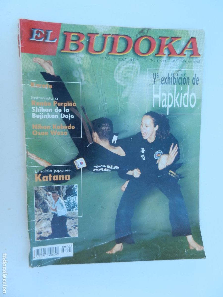 Sammelleidenschaft Sport: BUDOKA N&ordm; 308 REVISTA ARTES MARCIALES - V&ordf; EXHIBICION DE HAPKIDO