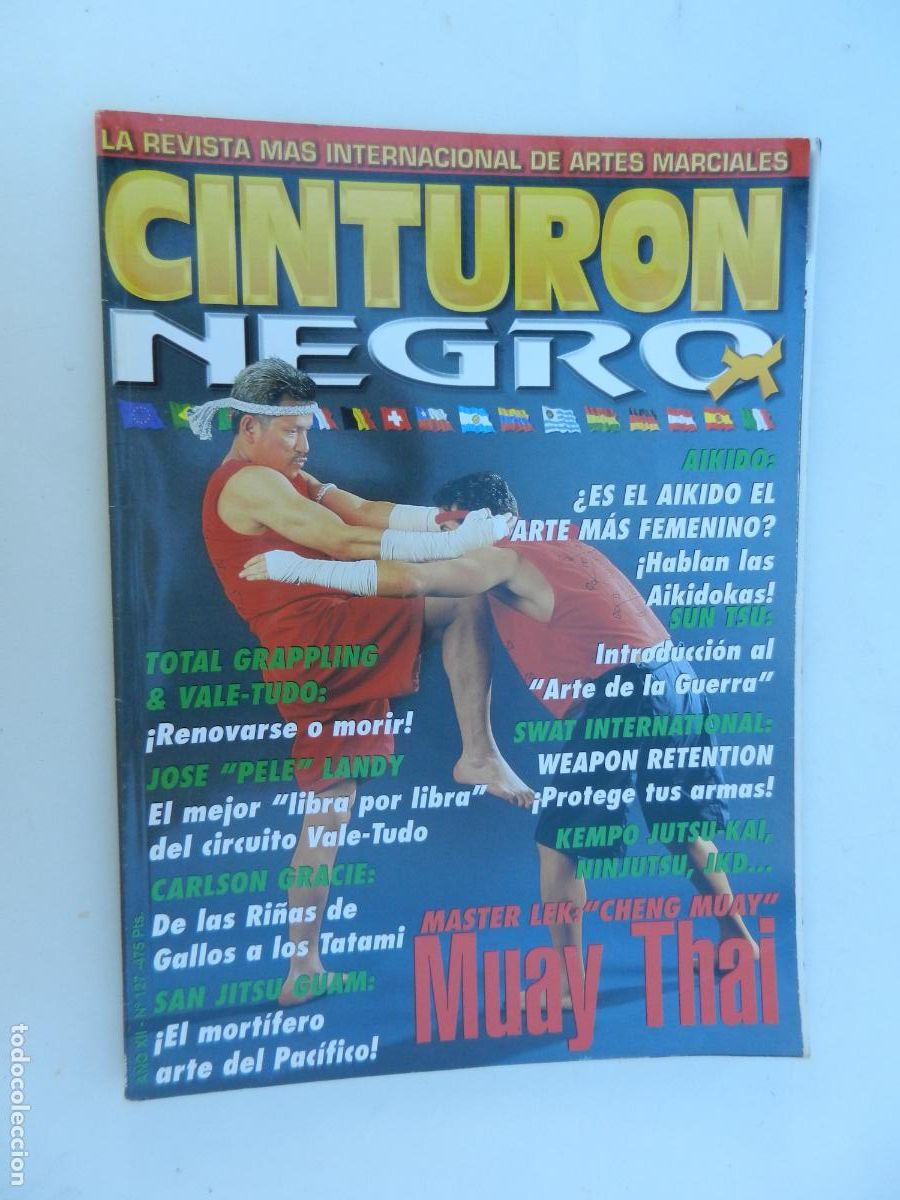 Sammelleidenschaft Sport: CINTURON NEGRO N&ordm; 127 - REVISTA ARTES MARCIALES -MUAY THAI