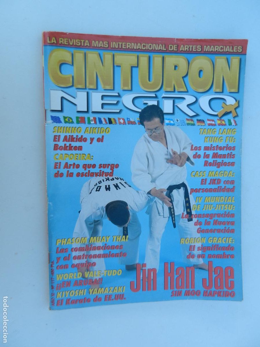 Sammelleidenschaft Sport: CINTURON NEGRO N&ordm; 117 - REVISTA ARTES MARCIALES - JIN HAN JAE