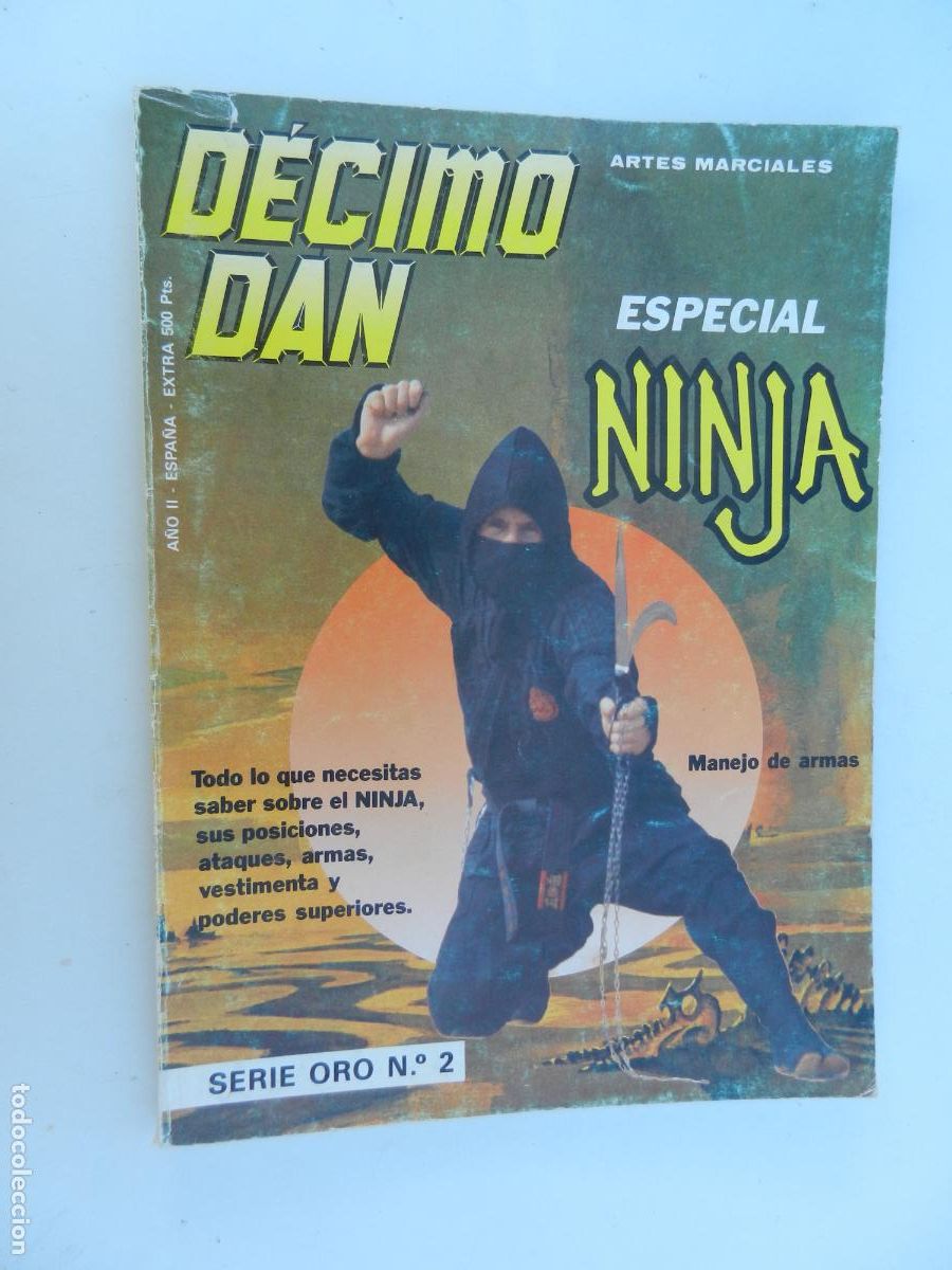 Sammelleidenschaft Sport: D&Eacute;CIMO DAN EXTRA , REVISTA ARTES MARCIALES ESPECIAL NINJA SERIE ORO N&ordm; 2.