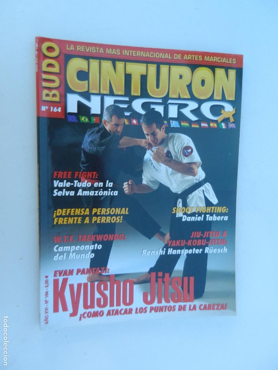 Sammelleidenschaft Sport: CINTURON NEGRO BUDO N&ordm; 164 - REVISTA ARTES MARCIALES - KYUSHO JITSU
