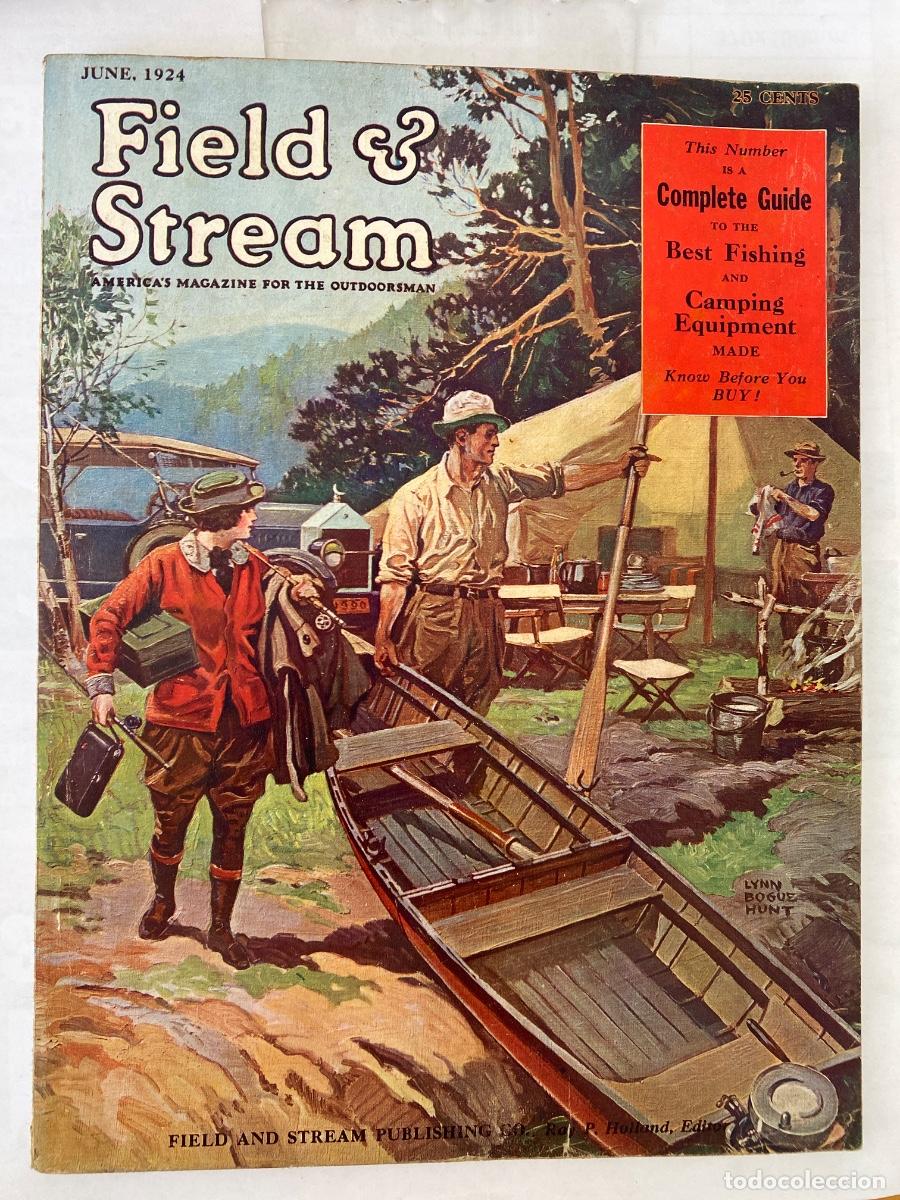 Coleccionismo deportivo: FIELD & STREAM. JUNE 1924. AMERIC'S MAGAZINE FOR THE OUTDOORSMAN.