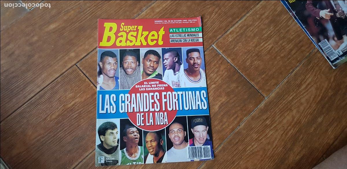 Sammelleidenschaft Sport: SUPER BASKET N&ordm; 148 REVISTA BALONCESTO NBA 1992 PORTADA MICHAEL JORDAN.