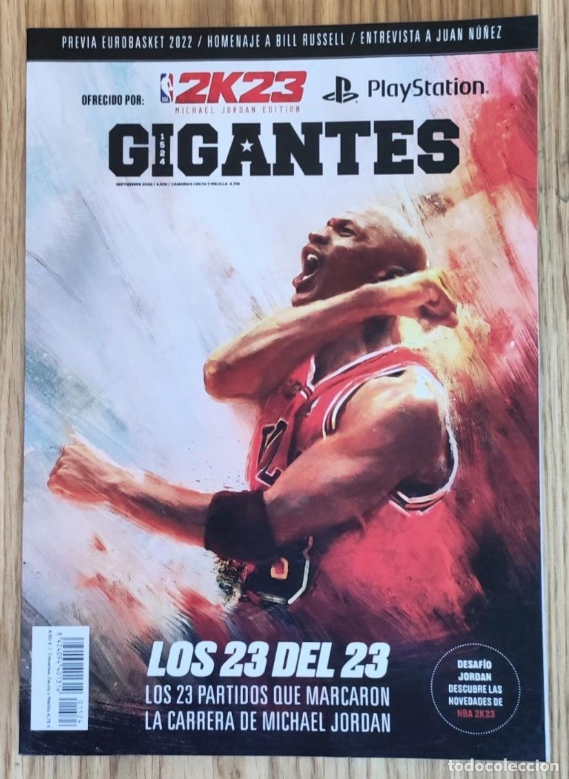 Collezionismo sportivo: GIGANTES DEL BASKET 1524 LOS 23 DEL 23 ESPECIAL MICHAEL JORDAN PREVIA EUROBASKET 2022
