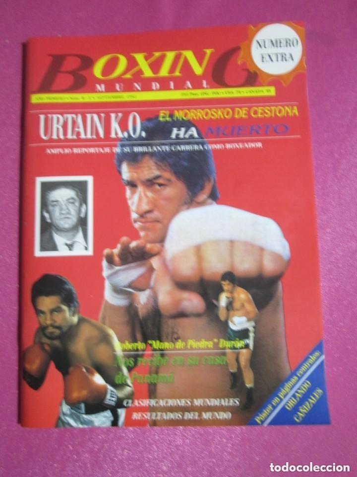 Coleccionismo deportivo: REVISTA BOXING MUNDIAL N&Uacute;MERO EXTRA SEPTIEMBRE 1992