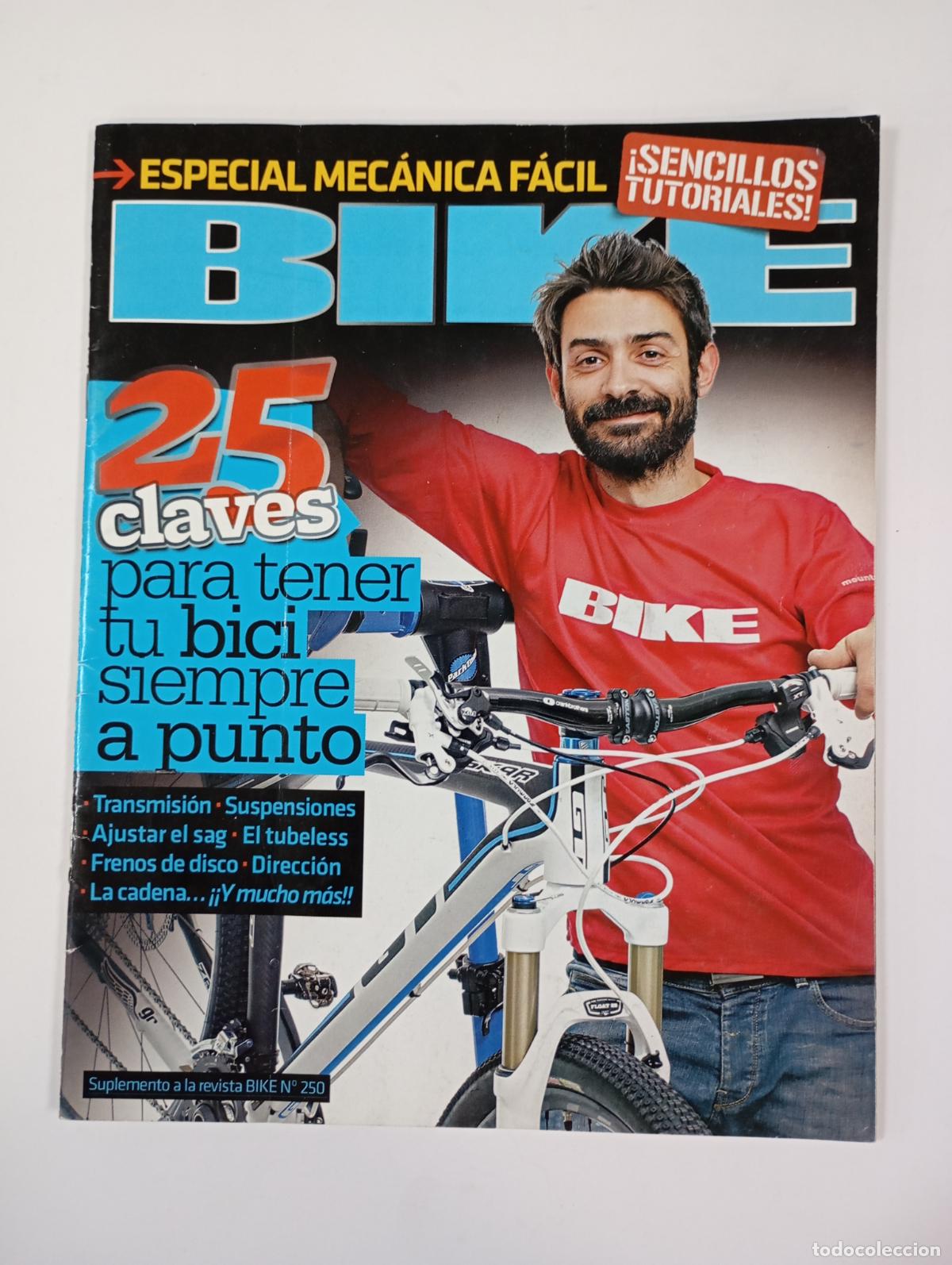 Coleccionismo deportivo: REVISTA BIKE ESPECIAL MEC&Aacute;NICA F&Aacute;CIL. 25 CLAVES PARA TENER TU BICI A PUNTO. TDKC42