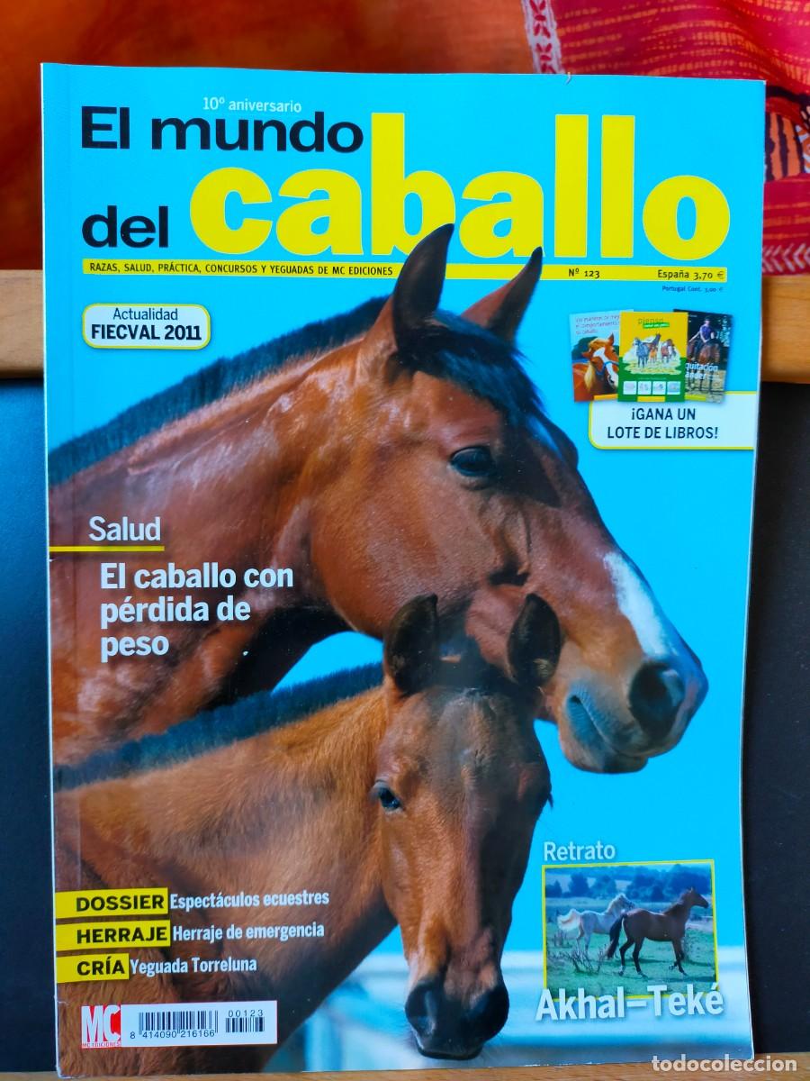 Collectionnisme sportif: EL MUNDO DEL CABALLO. RAZAS, SALUD, PR&Aacute;CTICA, CONCURSOS Y YEGUADAS DE MC EDICIONES. N&ordm; 125. 2001