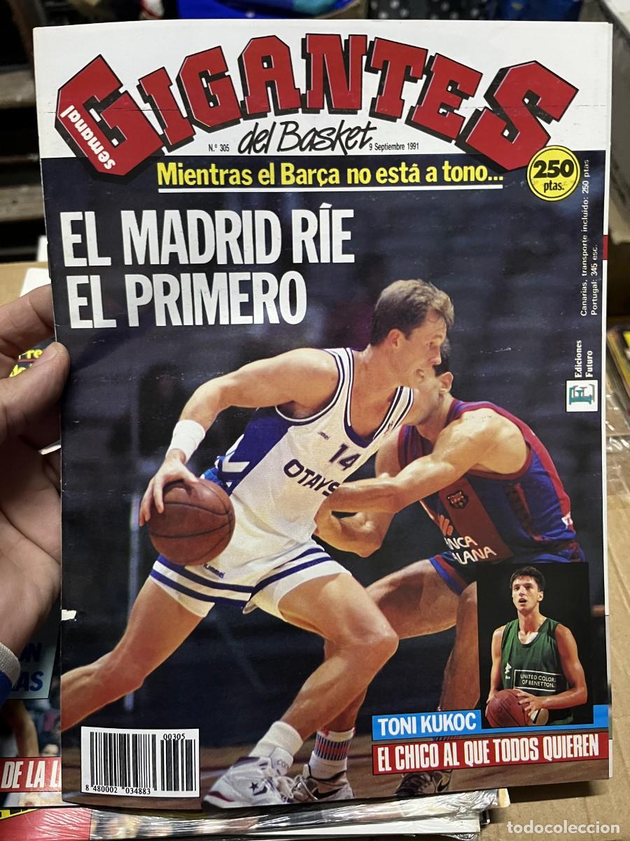 Coleccionismo deportivo: REVISTA GIGANTES DEL BASKET # 305 (9-9-1991) POSTER KEVIN MAGEE
