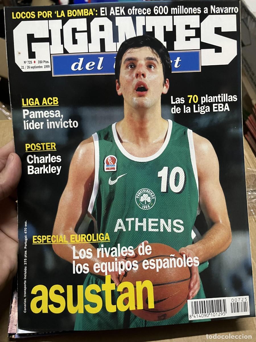 Coleccionismo deportivo: REVISTA GIGANTES DEL BASKET # 725 SEPTIEMBRE 1999 POSTER CHARLES BARKLEY