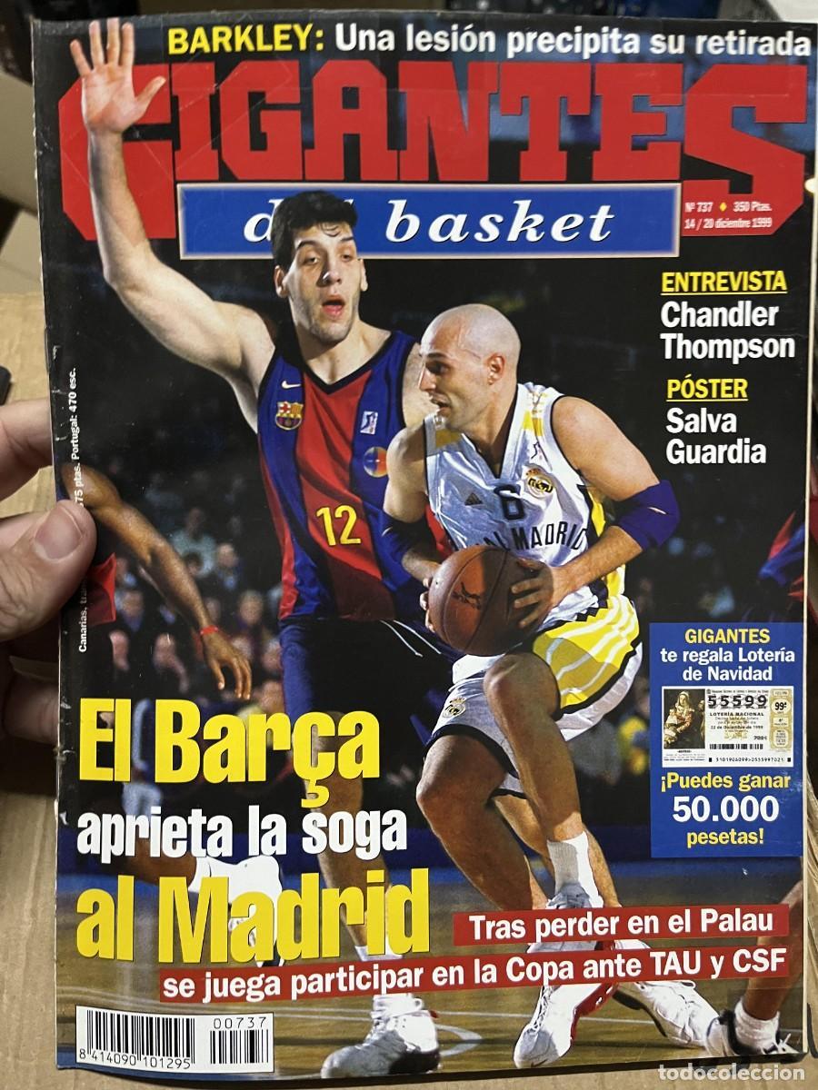 Coleccionismo deportivo: REVISTA GIGANTES DEL BASKET # 737 DICIEMBRE 1999 POSTER SALVA GUARDIA